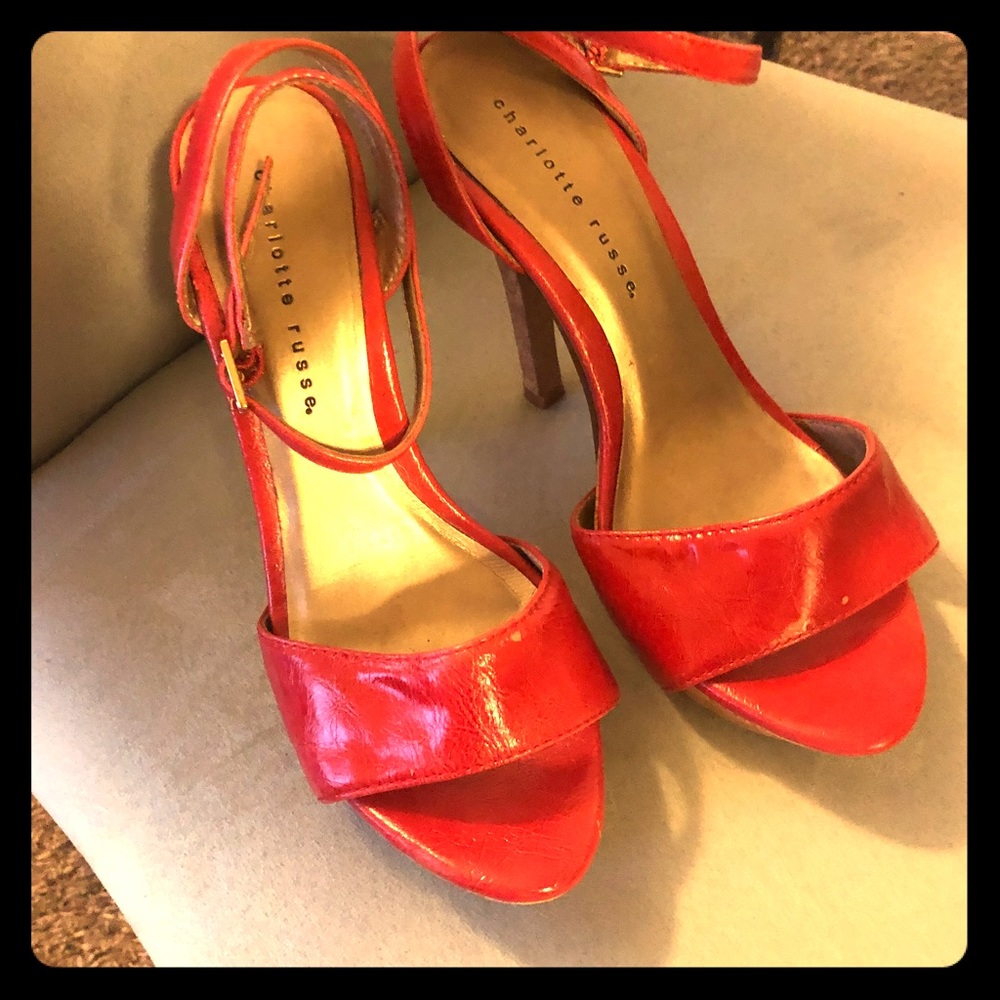 Red Charlotte Russe heels